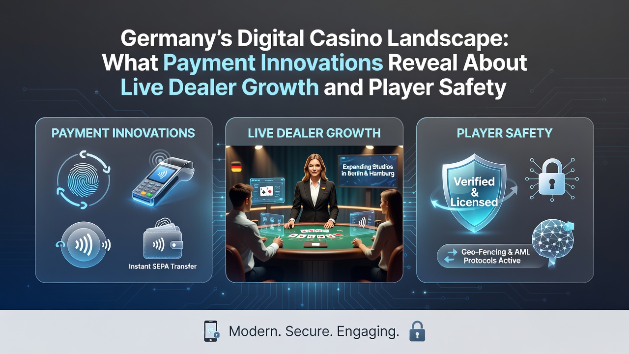 Übersicht über digitale Zahlungssysteme und Live-Dealer-Plattformen in deutschen Casinos