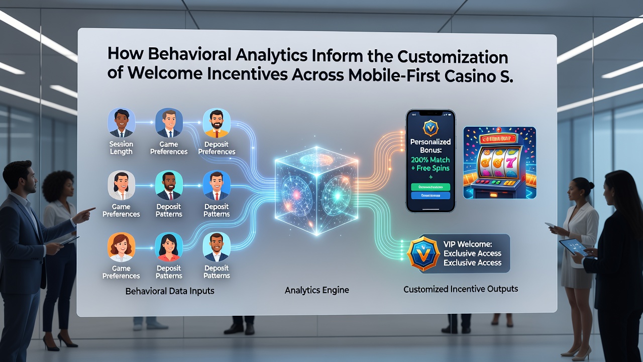 Visualisierung von Nutzersegmenten und angepassten Casino-Boni auf mobilen Geräten