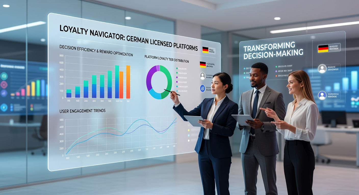 Dashboard mit interaktiven Treuepunkte-Charts auf einer lizenzierten deutschen Casino-Plattform