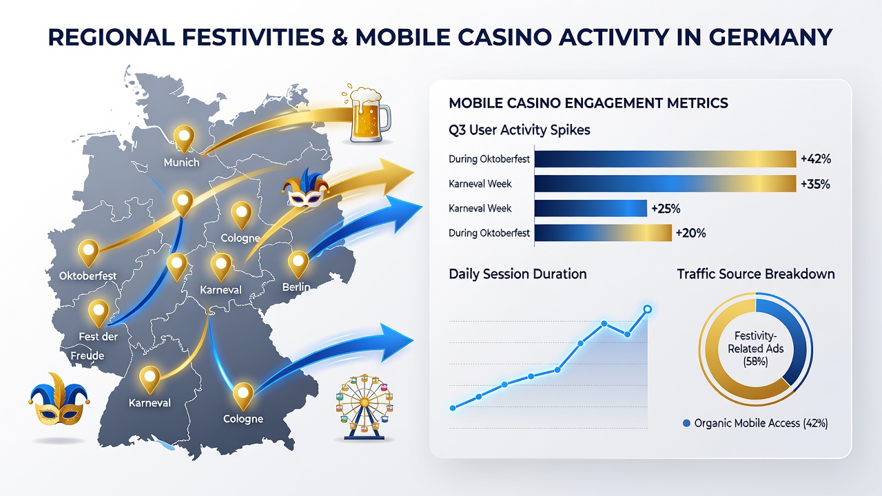 Mobile Casino-Nutzung während deutscher Regionalfeste im August 2026