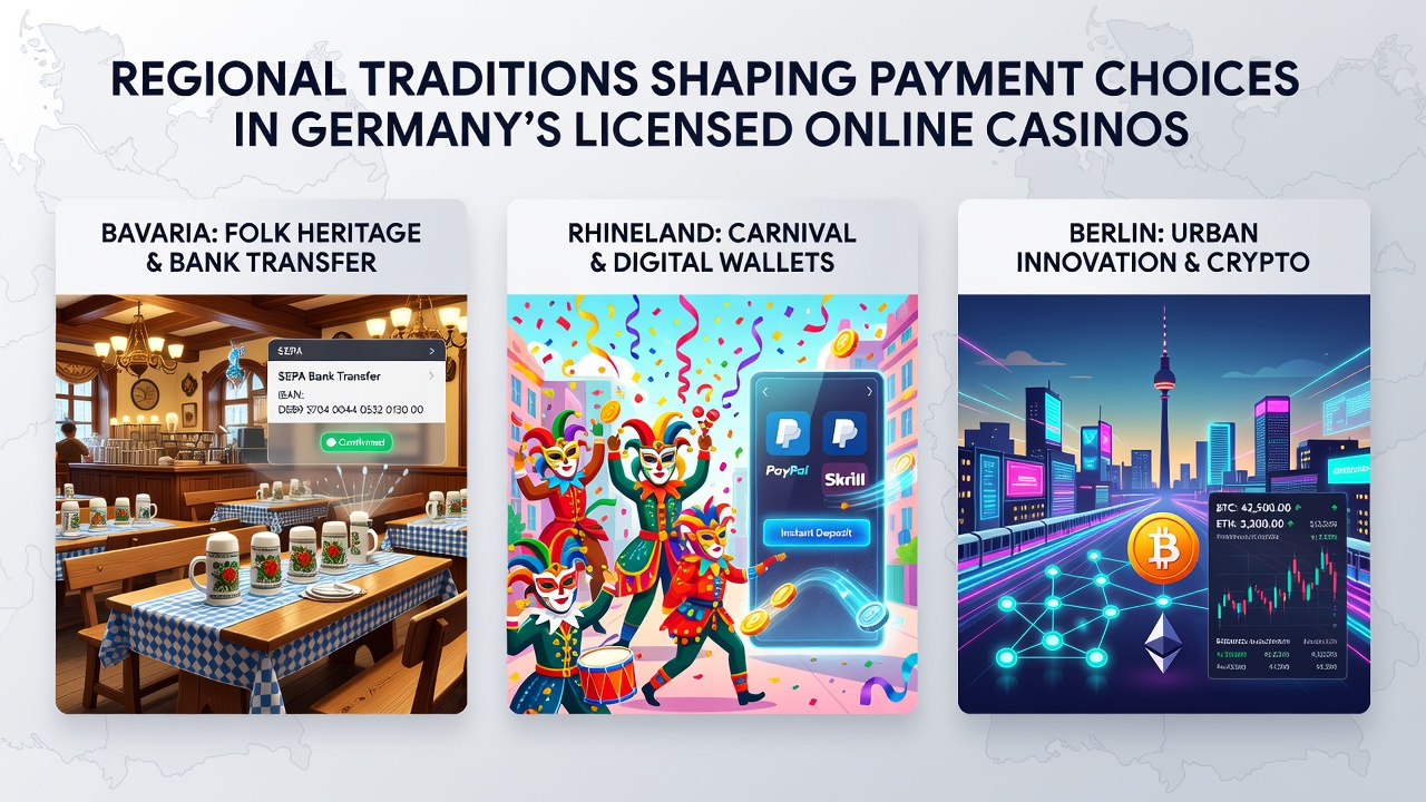 Regionale Zahlungstraditionen in deutschen Online-Casinos