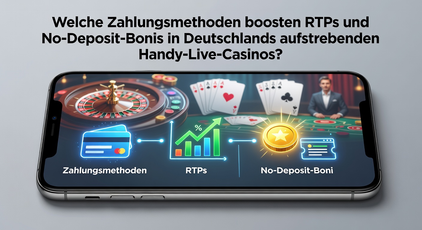 Smartphone mit Live-Casino-App und Zahlungssymbolen wie PayPal und Krypto-Wallets auf dem Bildschirm, das den Boom mobiler Zahlungen in Deutschland illustriert